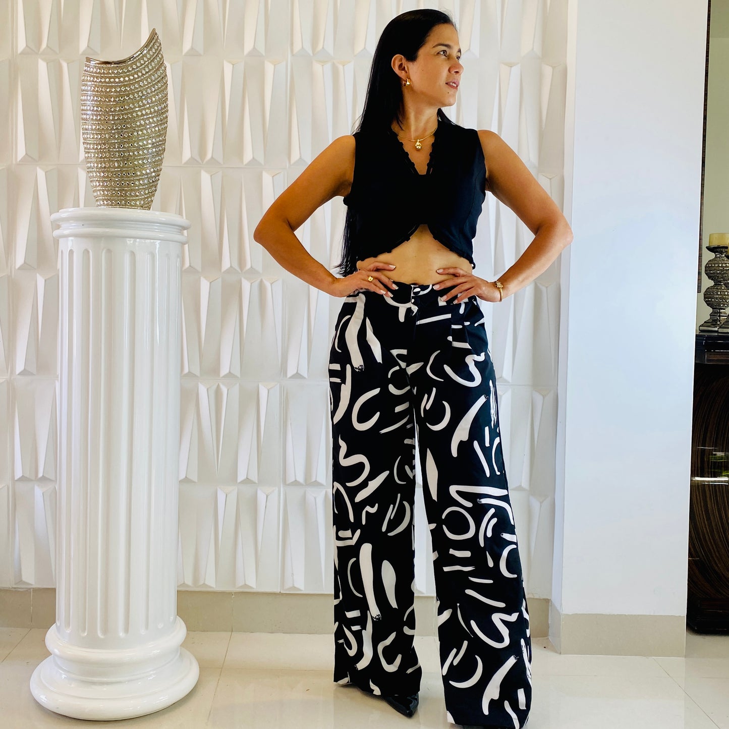 Crop Top Pasadores Ref 30037